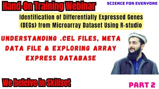 Microarray Data Analysis  Exploring Biological databases amp Understanding expression files  Hindi [upl. by Raasch]