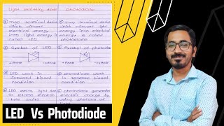 led photodiode diff in easy language  easyphysics  jee neet cet iit [upl. by Pool]