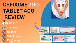 Cefixime Antibiotic  Cefixime 400 mg  Cefixime Dispersible Tablet 200mg Uses in हिंदीاردو [upl. by Deegan971]