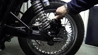 Custom Triumph Bonneville T100 problems with the Brake upgrades [upl. by Amimej]