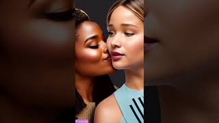 Halle Bailey kissing Jennifer Lawrence [upl. by Davies]