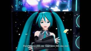 Hatsune Miku quotbinary starquot PV English subtitles HD quality 初音ミク [upl. by Aketahs]