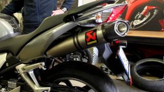 honda vfr 800 vtec akrapovic 003MOV [upl. by Calise]