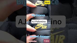 Watch Before You Buy Real vs Fake Jordan 1 Palomino From Supkicks shorts [upl. by Ymmor]