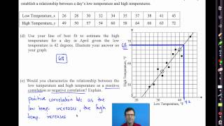 Common Core Algebra IUnit 10Lesson 6Bivariate Data Analysis [upl. by Boudreaux164]