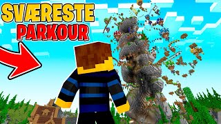 Jeg Klarer VERDENS SVÆRESTE Minecraft Parkour [upl. by Ellennej616]