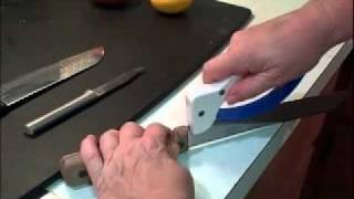 How to use the AccuSharp Knife and Tool Sharpener [upl. by Duthie]