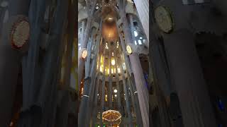 Inside Sagrada Familia barcelona spain [upl. by Ronaele]