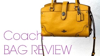 Coach Mercer Satchel 24 ♡Bag Review♡ [upl. by Akener]