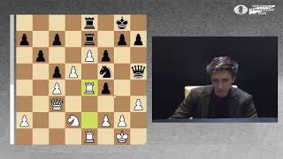 GM Daniil Dubov analyzes Game 4  Ding vs Nepomniachtchi [upl. by Egiedan865]