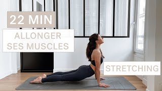 22 MIN STRETCHING ALLONGER SES MUSCLES amp SOUPLESSE [upl. by Ejrog38]