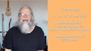 Ukulelentage Lichterfelde 2024  Herzliche Einladung [upl. by Chilson380]