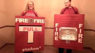 Fire Alarm Halloween Costume [upl. by Kris]