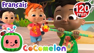 Voici le bon roi Dagobert👑  CoComelon  LHeure de Cody  Chansons pour bébés [upl. by Ellerey935]