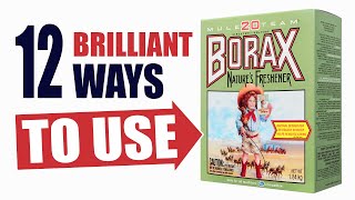 12 Brilliant Uses for Borax Around the House and Garden [upl. by Paulette]