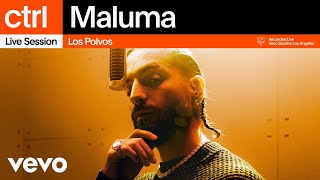 Maluma  Los Polvos Live Session  Vevo ctrl [upl. by Ordnasela]