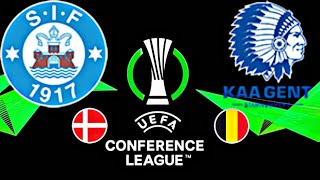 Silkeborg 22 Gent  CONFERENCE LEAGUE 202425 [upl. by Ahsemaj]