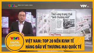 Kinh tế Việt Nam năm 2021 Điểm sáng của khu vực  VTV4 [upl. by Eylsel]