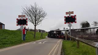 Cleethorpes Meridian Road Level Crossing Lincolnshire 07042018 [upl. by Adnoel]