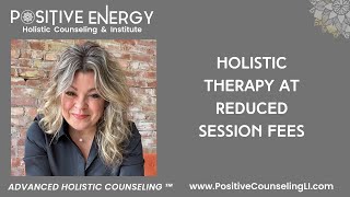 Holistic Therapy at Reduced Session Fees [upl. by Kerns]