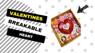 Chocolate Breakable Heart a product you can sell for Valentines Day [upl. by Nolaj]