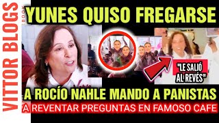 🔴ASÍ RECIBIERON A ROCÍO NAHLE EL PRIAN ESTA DESESPERADO YUNES MANDA A PANISTAS A FAMOSO CAFE [upl. by Rondi157]