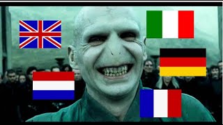 Voldemort laughing like a retard in 5 languages [upl. by Enilraep]