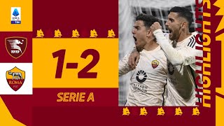 Salernitana 12 Roma  Serie A Highlights 202324 [upl. by Ondrej380]