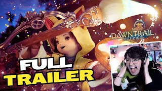 FFXIV Dawntrail Full Trailer Reaction  IM SCREAMING  Japan Fanfest [upl. by Hemminger]