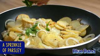 STIR FRIED VEGETABLES WITH LYONNAISE POTATOES RECIPE [upl. by Idonna]