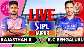 IPL 2024 Live RCB vs RR Live Match  IPL Live Score amp Commentary  Bangalore vs Rajasthan Inning 2 [upl. by Betti]