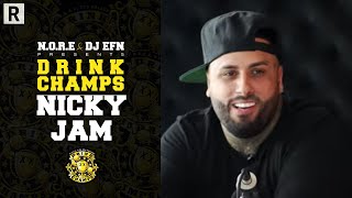 Nicky Jam On Daddy Yankee Reggaeton Bad Boys For Life Past Drugs Abuse And More  Drink Champs [upl. by Heck]