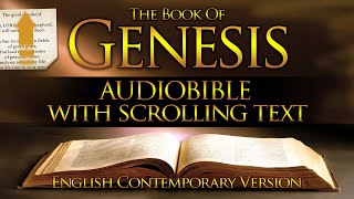 Holy Bible Audio GENESIS 1 to 50  With Text Contemporary English [upl. by Geaghan]