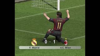 WINNING ELEVEN 9 l ALBERTO GILARDINO LONG SHOT GOALS VS REAL MADRID [upl. by Sral]