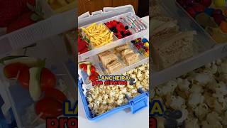 LANCHEIRA 3 ANDARES pra comer no filme [upl. by Gnohc]