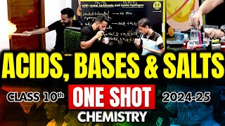 Acids Bases and Salts One Shot 202425 Science  Class 10 Chemistry NCERT CBSE  By Ashu Sir [upl. by Ennaihs]