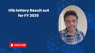 How to check H1b lottery Result for Year 2025h1b lottery h1b visa usa telugu news [upl. by Perni726]