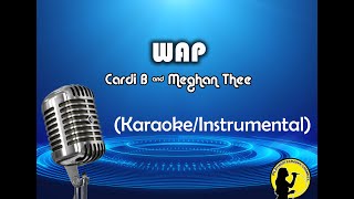 WAP  Cardi B amp Meghan Thee KaraokeInstrumental [upl. by Etezzil567]