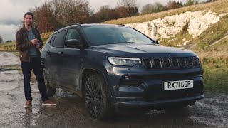 New JEEP Compass 4xe Plugin Hybrid 2022  Review Capability amp Performance [upl. by Annoit]