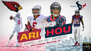 Cardinals vs Texans  Houston Wins At Home And Gets Closer 2 Divisional Title Capture Da Moment [upl. by Keeler]