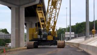 Kobelco CK1600II 160 Ton Crawler Crane 2009 For Sale Northern Virginia Video [upl. by Zacharie]