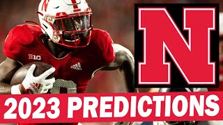 Nebraska GameByGame Predictions for 2023 [upl. by Irabaj]