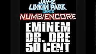 Linkin Park Numb Encore Ft JayZ Dr Dre Eminem and 50 Cent [upl. by Akimot]