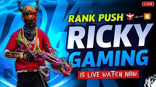 Freefire New Cs Rank Push Live Telugu [upl. by Yankee]