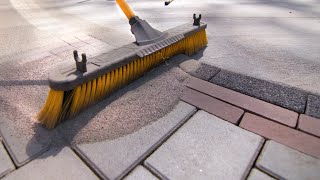 How to Install Polymeric Sand  Start to Finish Tutorial  PolySweep [upl. by Bough]