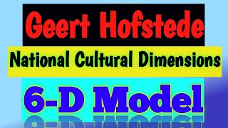 Geert Hofstede National Cultural Dimensions in UrduHindi  Ch3  Principles of Management [upl. by Allimrac]