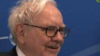 Warren Buffett interview [upl. by Enyrehtak]