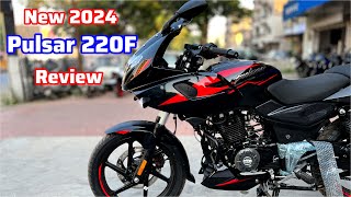 New 2024 Model Bajaj Pulsar 220F New Update  Price✔️Mileage✔️Feature✔️Review  pulsar 220 [upl. by Cesaro]