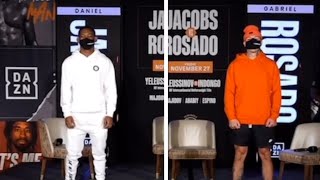 DANIEL JACOBS amp GABE ROSADO FINALLY COME FACE TO FACE [upl. by Nossah]