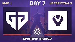 GEN vs SEN  VALORANT Masters  Knockouts  Map 1 [upl. by Sachs447]